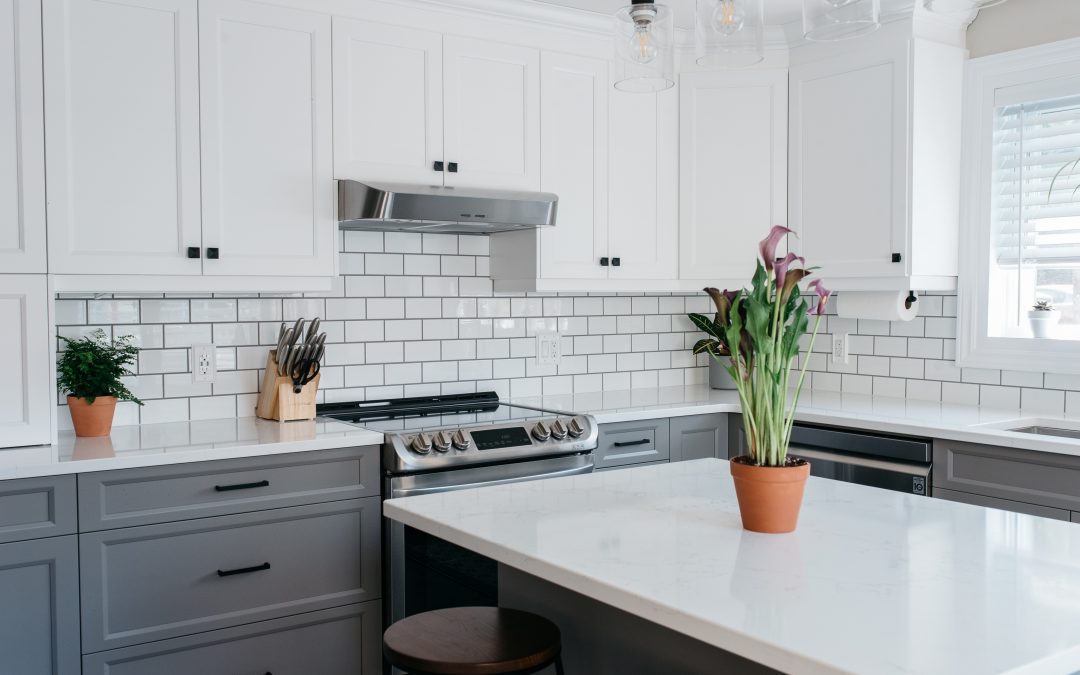 Elegant Small Kitchen Renovation: Shaker Ashton/MDF Cabinets